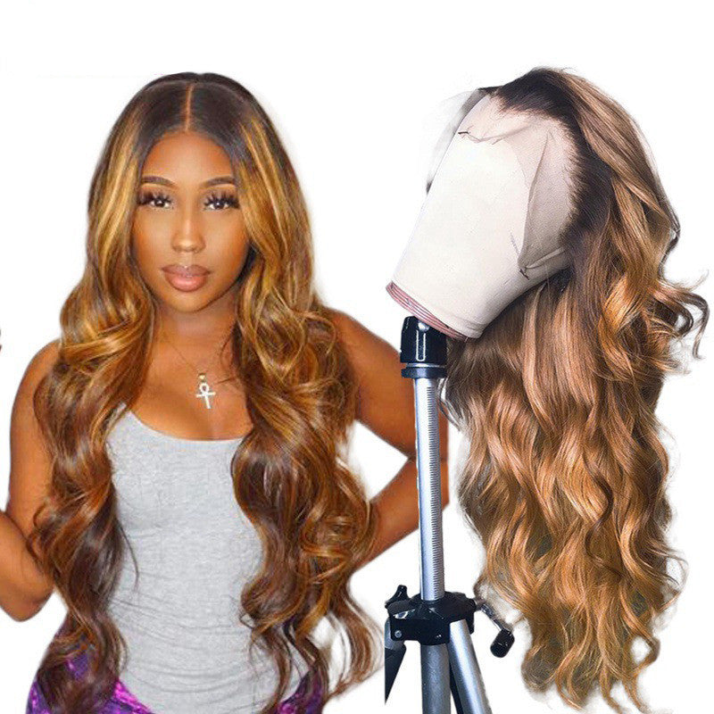 Ombre Lace Front Human Hair Wigs Remy Colorful Ombre Lace Front Human Hair Wigs Remy Colorful